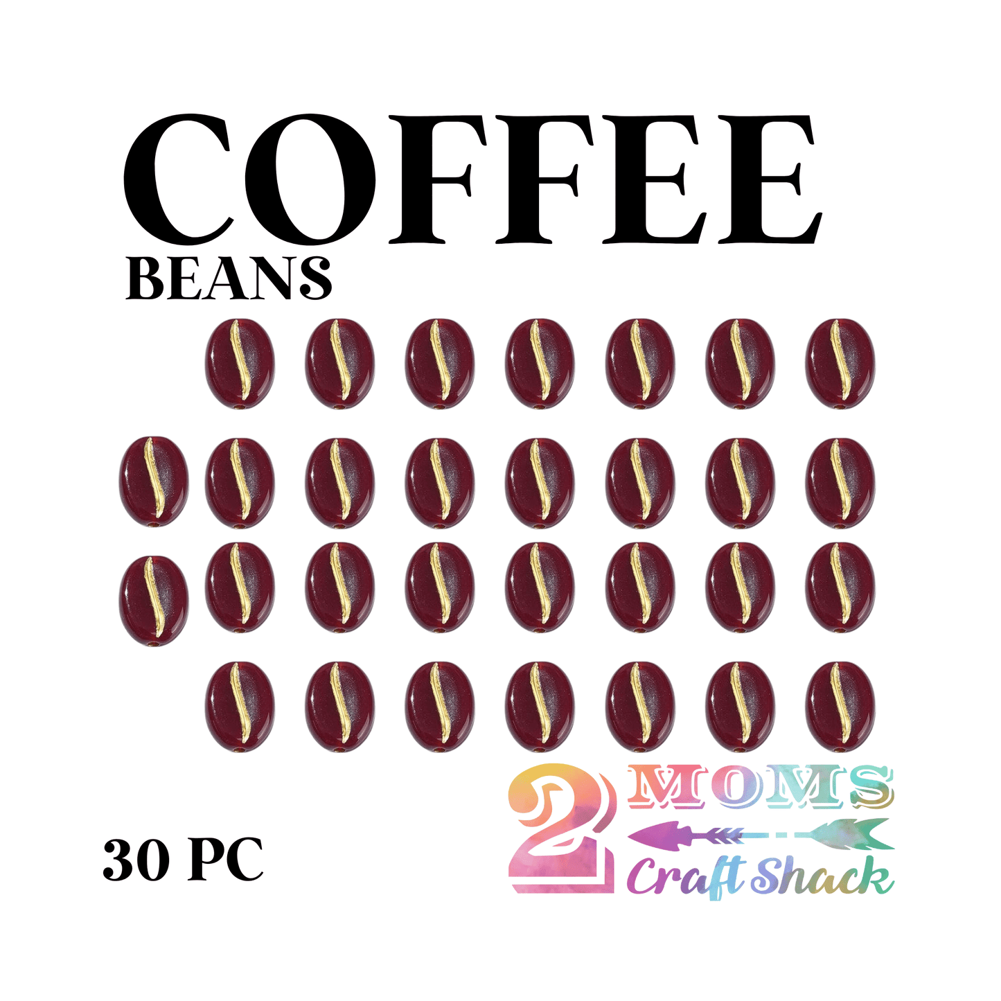 COFFEE BEANS - CABOCHON