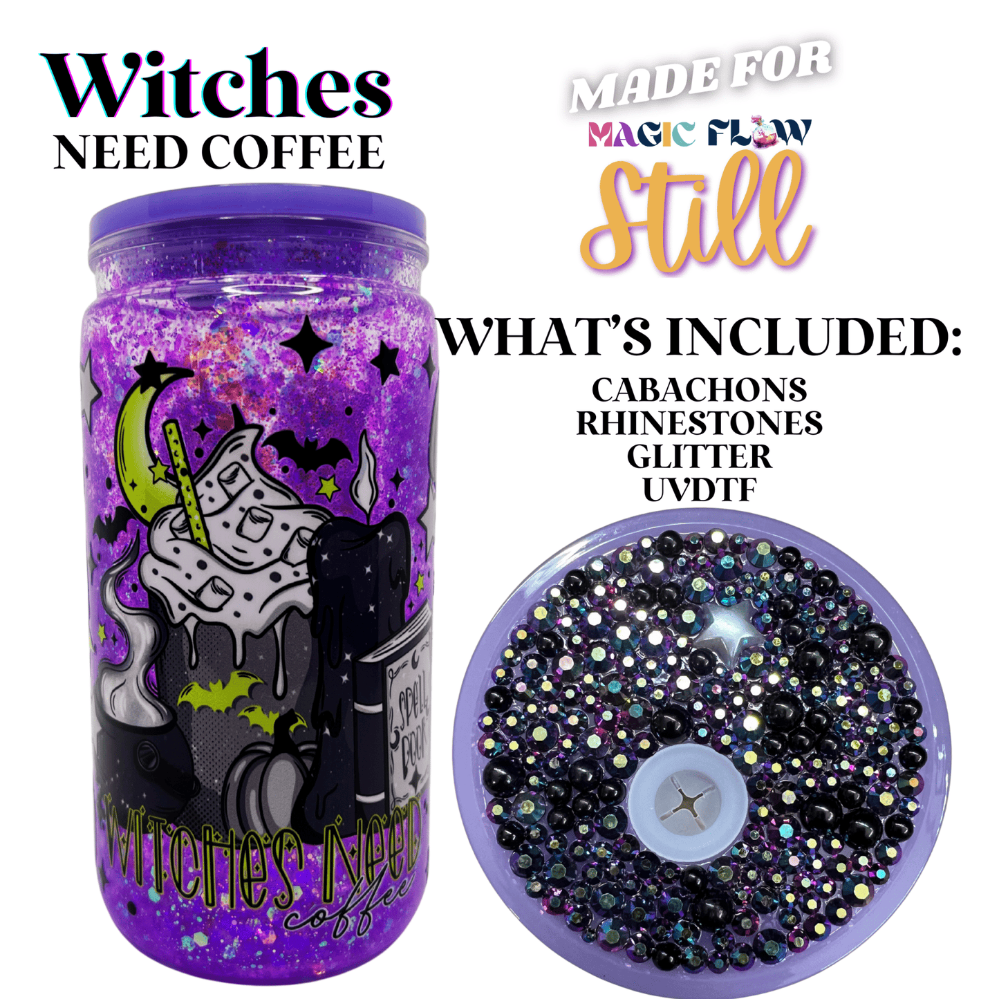 EMBELLISHMENT KITS FOR 16OZ SNOW GLOBE TUMBLER - BUNDLE