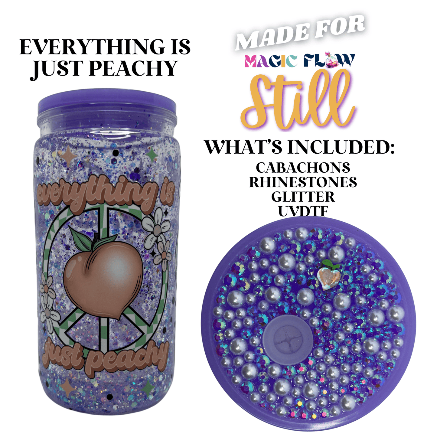 EMBELLISHMENT KITS FOR 16OZ SNOW GLOBE TUMBLER - BUNDLE