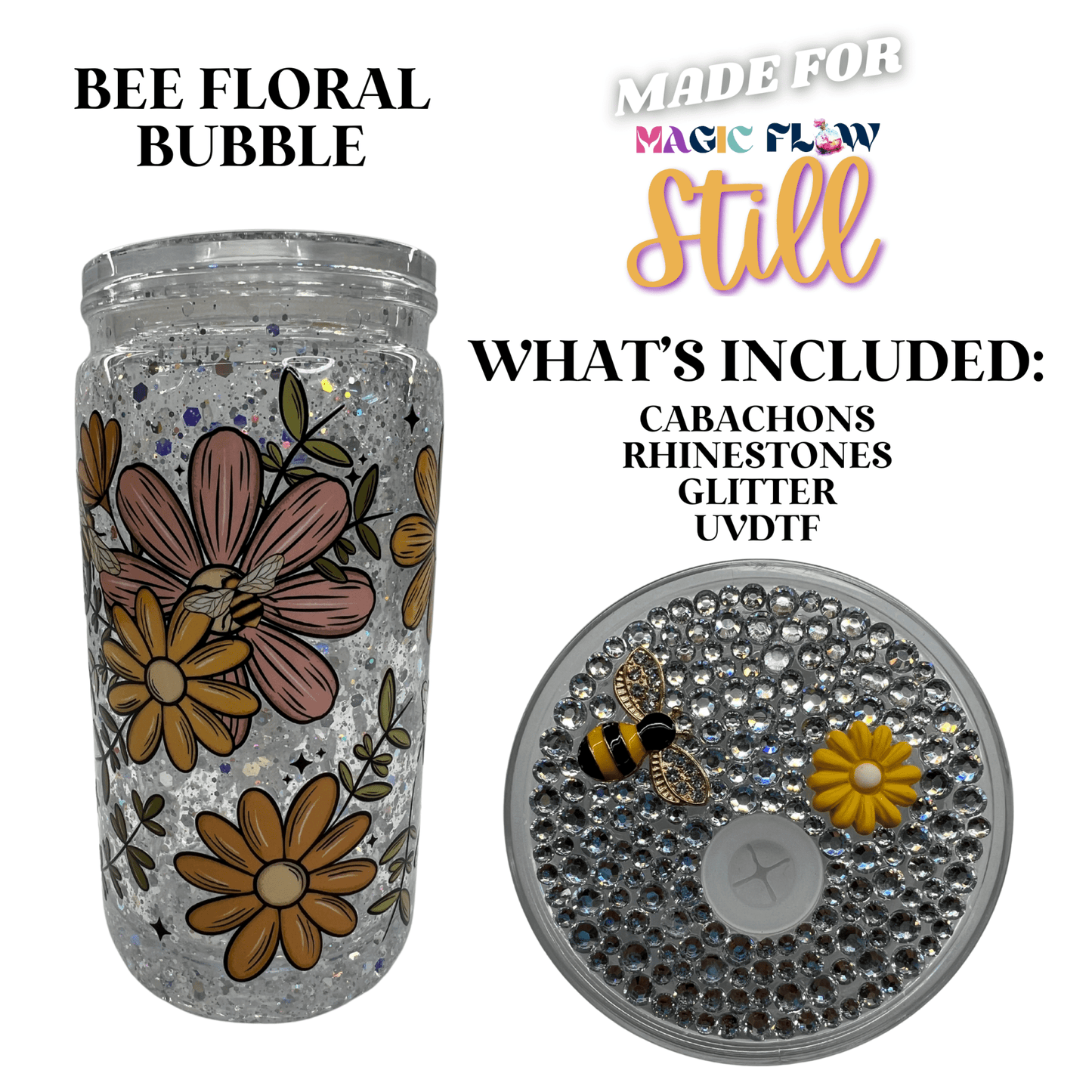 EMBELLISHMENT KITS FOR 16OZ SNOW GLOBE TUMBLER - BUNDLE