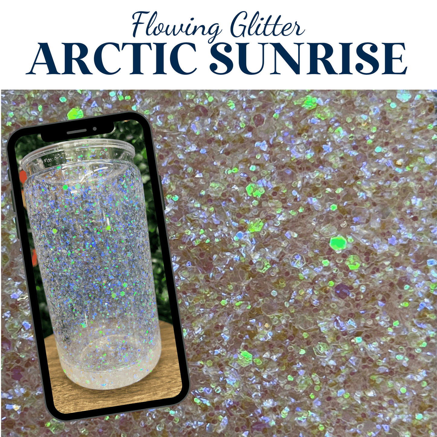 FLOWING GLITTER - CRAFT SUPPLIES