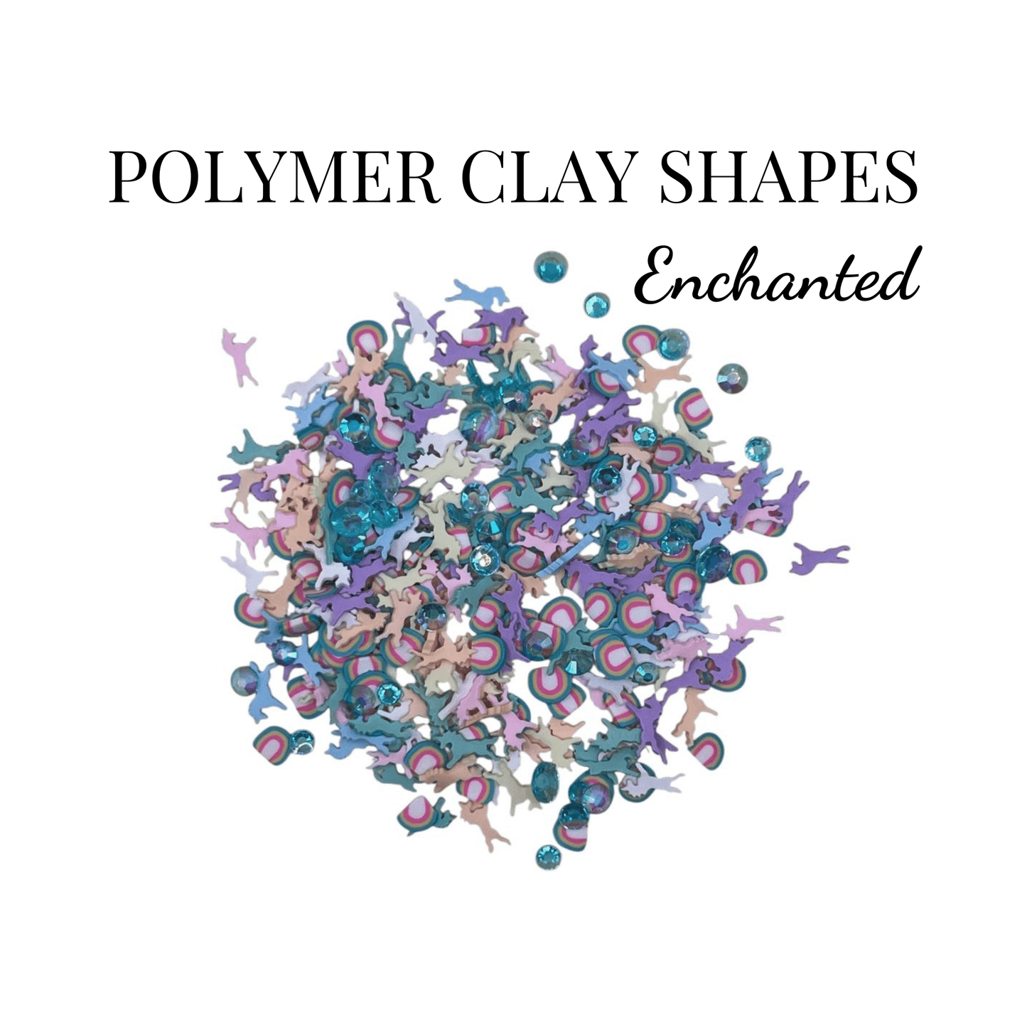 POLYMER CLAY SHAPES - ENCHANTED - CRAFT SUPPLIES