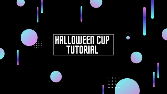 Halloween Cup Tutorial - 2 Moms Craft Shack