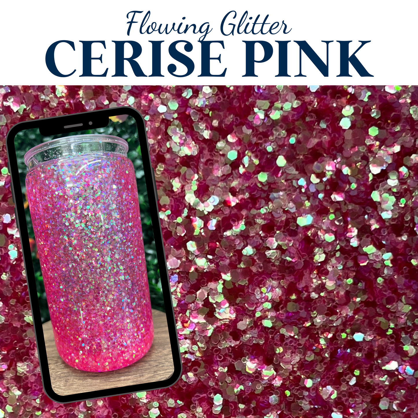 CERISE - Flowing Glitter