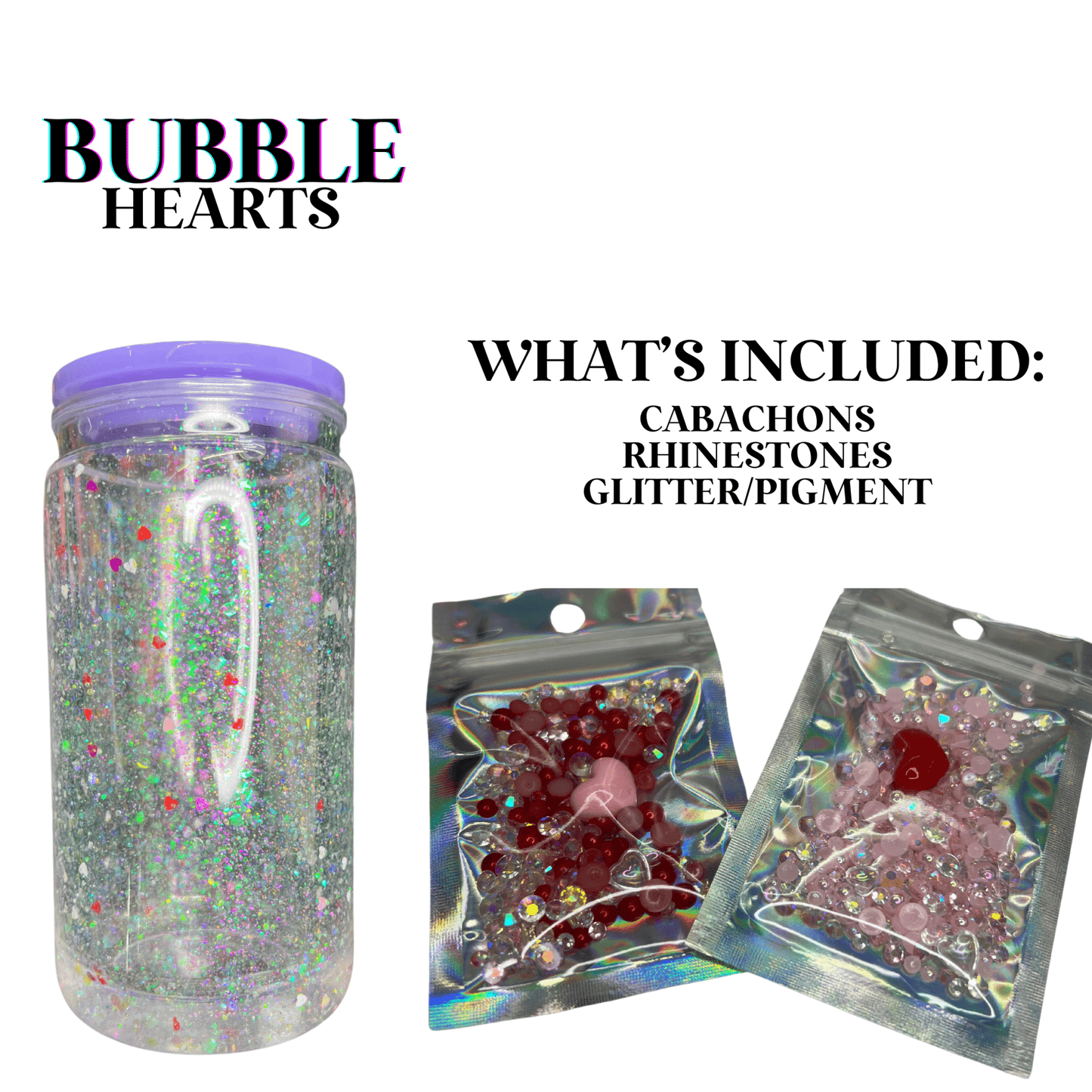 EMBELLISHMENT KITS FOR 16OZ SNOW GLOBE TUMBLER - BUNDLE