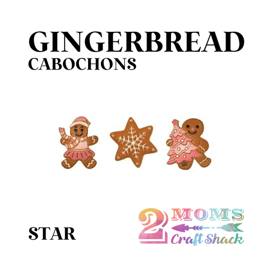 GINGERBREAD CABOCHONS - CABOCHON