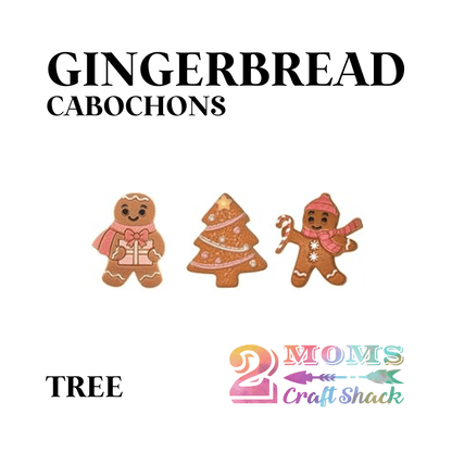 GINGERBREAD CABOCHONS - CABOCHON