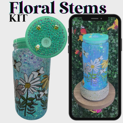 STILL EMBELLISHMENT KITS FOR 16OZ SNOW GLOBE TUMBLER