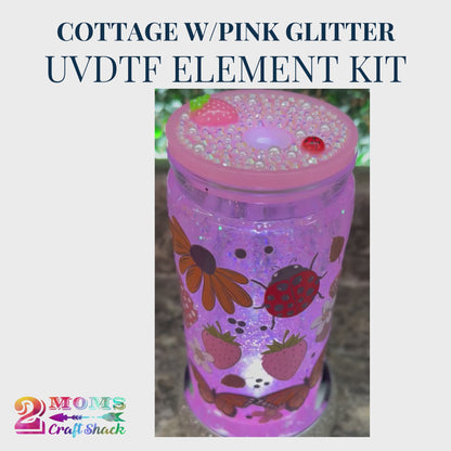 UVDTF EMBELLISHMENT KITS WITH SETTLING GLITTER