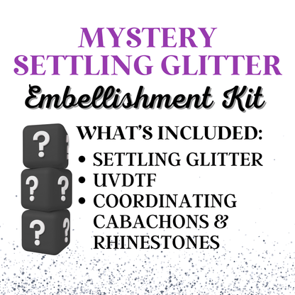 SETTLING GLITTER EMBELLISHMENT KITS - BUNDLE
