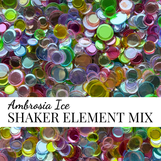 SHAKER FILLER MIX - AMBROSIA ICE - EMBELLISHMENT