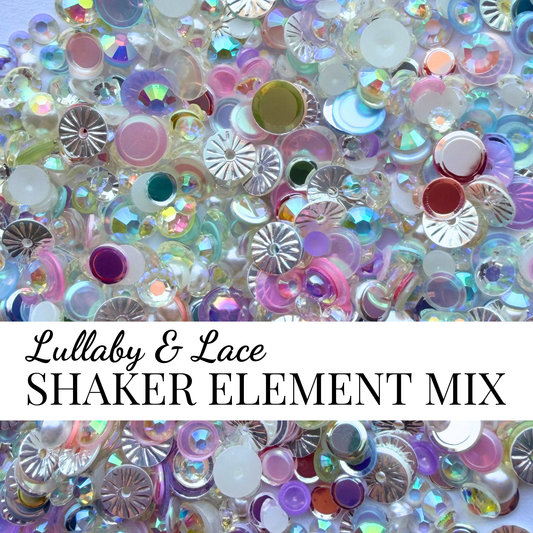 SHAKER FILLER MIX - LULLABY & LACE - EMBELLISHMENT