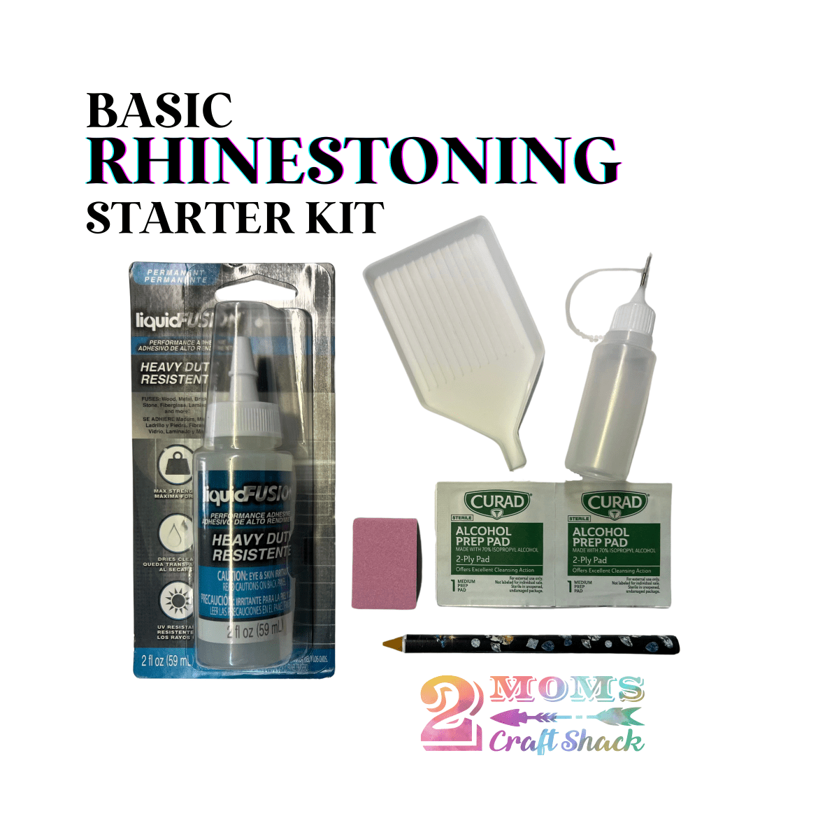 BASIC RHINESTONING STARTER KIT - BUNDLE