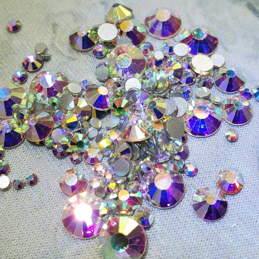 KiraKira™ Glass Rhinestones - CLEAR AB - KiraKira